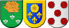 Escudos de Armas del Apellido De la Rosa